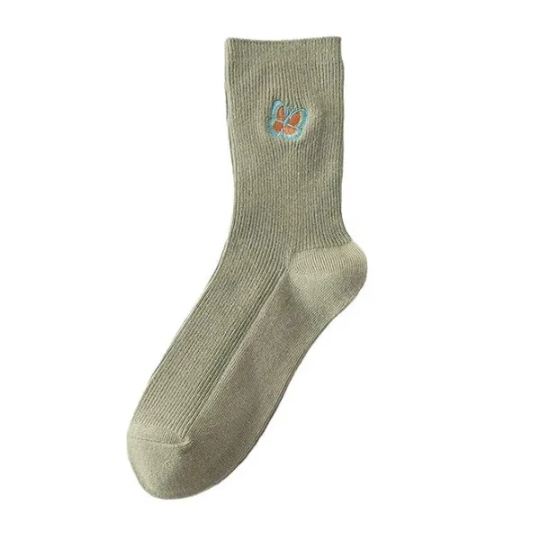 Socks*Boogzel Clothing Pastel Green Aesthetic Socks