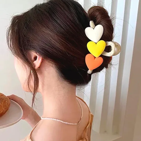 Hair Accessories*Boogzel Clothing Pastel Heart Hair Claw
