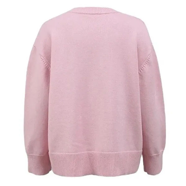 Sweaters*Boogzel Clothing Pastel Oversized Sweater Pink