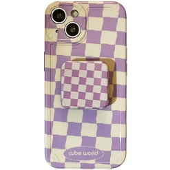 Iphone Cases*Boogzel Clothing Pastel Plaid iPhone Case