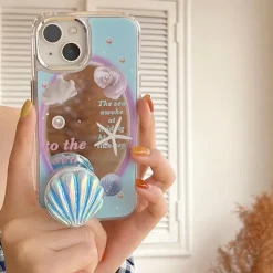 Iphone Cases*Boogzel Clothing Pastel Shell iPhone Case Blue