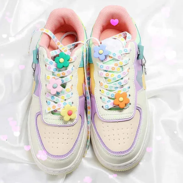 Other*Boogzel Clothing Pastel Shoe Laces