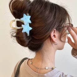 Hair Accessories*Boogzel Clothing Pastel Star Double Hair Claw
