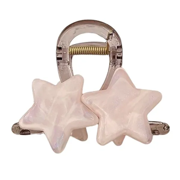 Hair Accessories*Boogzel Clothing Pastel Star Double Hair Claw