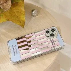 Iphone Cases*Boogzel Clothing Pastel Stripes iPhone Case Pink/blue