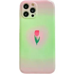 Iphone Cases*Boogzel Clothing Pastel Tulip iPhone Case Green/pink