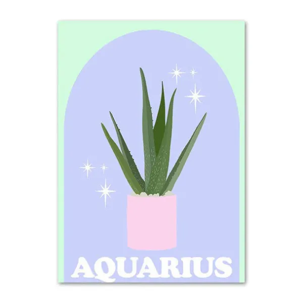 Posters / Tapestry|Aesthetic Room Decor*Boogzel Clothing Pastel Zodiac Signs Canvas Poster