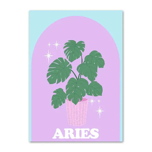 Posters / Tapestry|Aesthetic Room Decor*Boogzel Clothing Pastel Zodiac Signs Canvas Poster