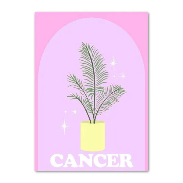 Posters / Tapestry|Aesthetic Room Decor*Boogzel Clothing Pastel Zodiac Signs Canvas Poster