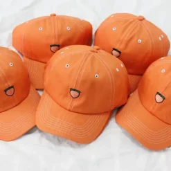 Hats*Boogzel Clothing Peach Dad Hat Orange
