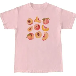Aesthetic T-Shirts & Graphic Tees*Boogzel Clothing Peach Graphic T-Shirt