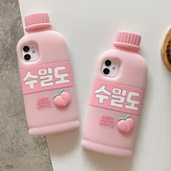 Iphone Cases*Boogzel Clothing Peach Water Bottle iPhone Case Pink