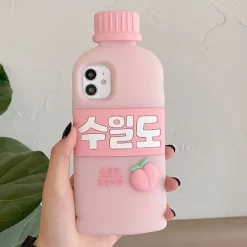 Iphone Cases*Boogzel Clothing Peach Water Bottle iPhone Case Pink