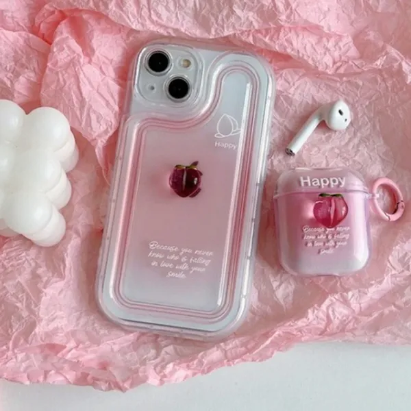 Iphone Cases*Boogzel Clothing Peachy 3D iPhone Case Pink