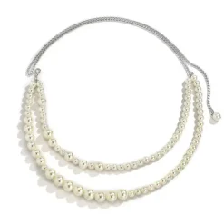 Other|Belts & Chains*Boogzel Clothing Pearl Chain Belt Silver