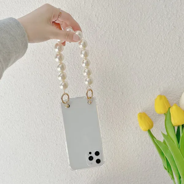 Iphone Cases*Boogzel Clothing Pearl Chain iPhone Case