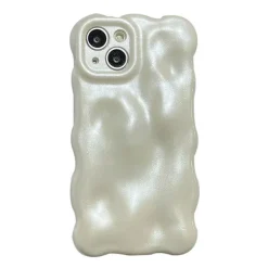 Iphone Cases*Boogzel Clothing Pearlescent Minimalist Aesthetic iPhone Case White