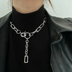 Necklaces & Chokers*Boogzel Clothing Personality Crisis Grunge Chain Necklace