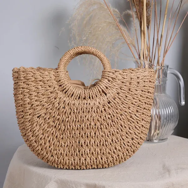 Bags & Purses*Boogzel Clothing Picnic Time Cottagecore Straw Bag
