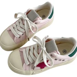 Aesthetic Sneakers*Boogzel Clothing Pink & Red Star Sneakers Pink/red