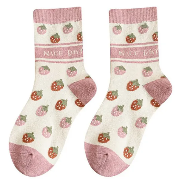 Socks*Boogzel Clothing Pink Aesthetic Socks