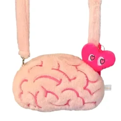 Bags & Purses*Boogzel Clothing Brain Shoulder Bag Pink