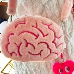 Bags & Purses*Boogzel Clothing Brain Shoulder Bag Pink