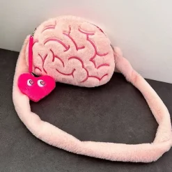 Bags & Purses*Boogzel Clothing Brain Shoulder Bag Pink