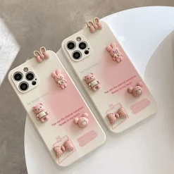 Iphone Cases*Boogzel Clothing Bunnies iPhone Case Pink