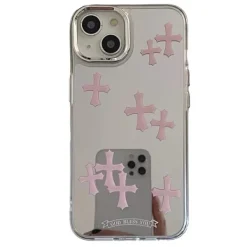 Iphone Cases*Boogzel Clothing Pink Cross Mirror IPhone Case