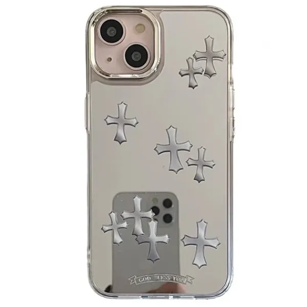 Iphone Cases*Boogzel Clothing Pink Cross Mirror IPhone Case