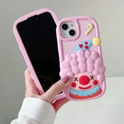 Iphone Cases*Boogzel Clothing 3D Clown IPhone Case Pink