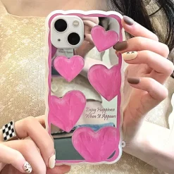 Iphone Cases*Boogzel Clothing Hearts iPhone Case Pink