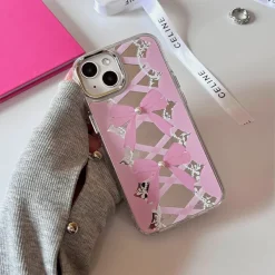 Iphone Cases*Boogzel Clothing Lace Up iPhone Case Pink