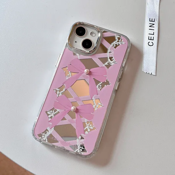 Iphone Cases*Boogzel Clothing Lace Up iPhone Case Pink