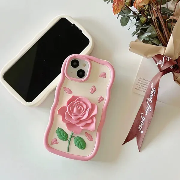Iphone Cases*Boogzel Clothing Rose iPhone Case Pink
