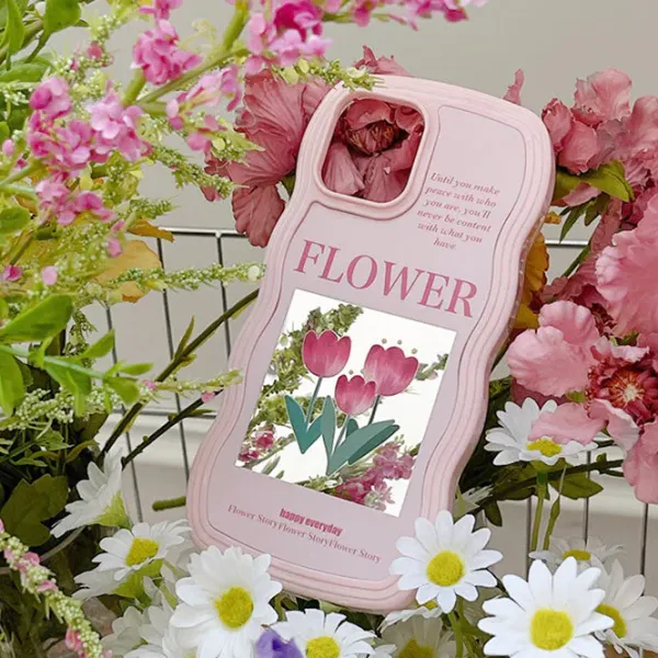 Iphone Cases*Boogzel Clothing Tulips iPhone Case Pink