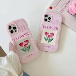 Iphone Cases*Boogzel Clothing Tulips iPhone Case Pink