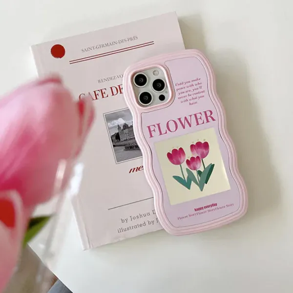 Iphone Cases*Boogzel Clothing Tulips iPhone Case Pink