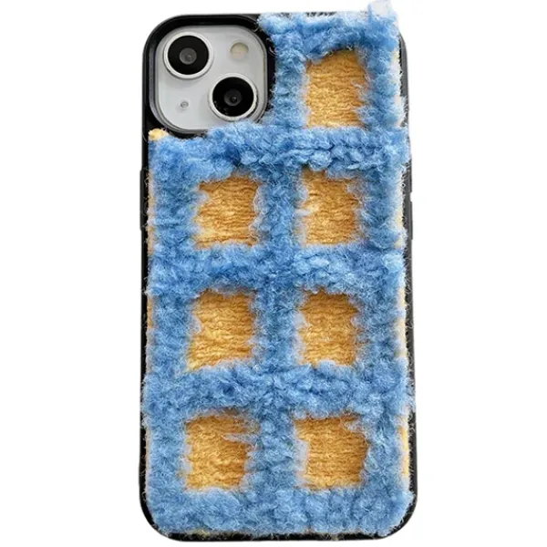 Iphone Cases*Boogzel Clothing Plaid Fuzzy iPhone Case