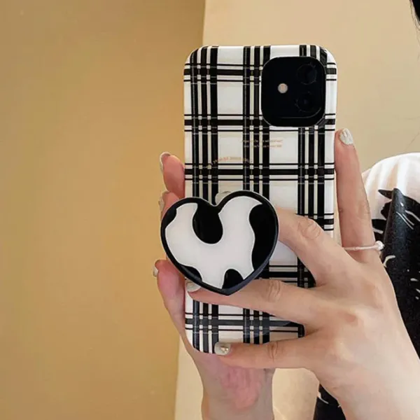 Iphone Cases*Boogzel Clothing Plaid Heart iPhone Case