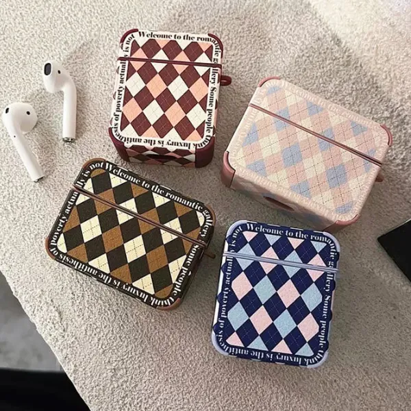Iphone Cases*Boogzel Clothing Plaid Pattern AirPods Case