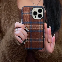 Iphone Cases*Boogzel Clothing Plaid Wool iPhone Case