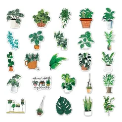 Aesthetic Room Decor*Boogzel Clothing Plant Mom Aesthetic 50 pcs Sticker Pack