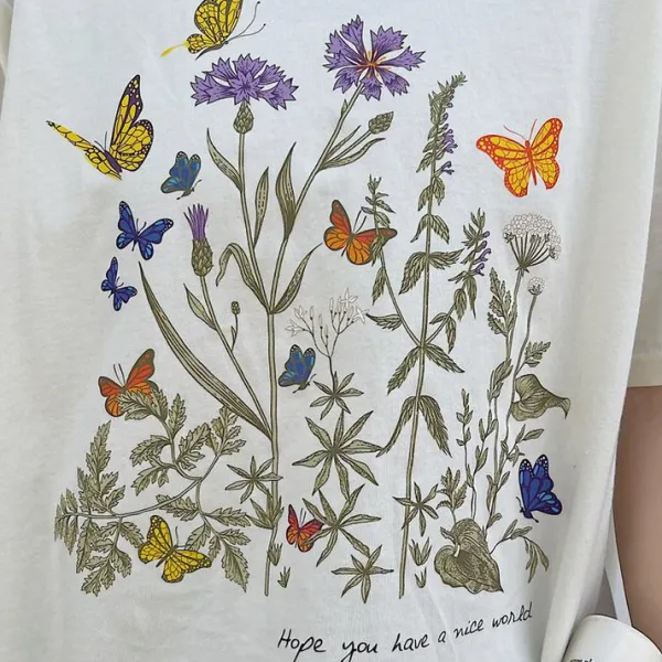 Aesthetic T-Shirts & Graphic Tees*Boogzel Clothing Plant Mom Aesthetic Graphic T-Shirt