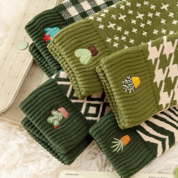 Socks*Boogzel Clothing Plant Mom Aesthetic Socks