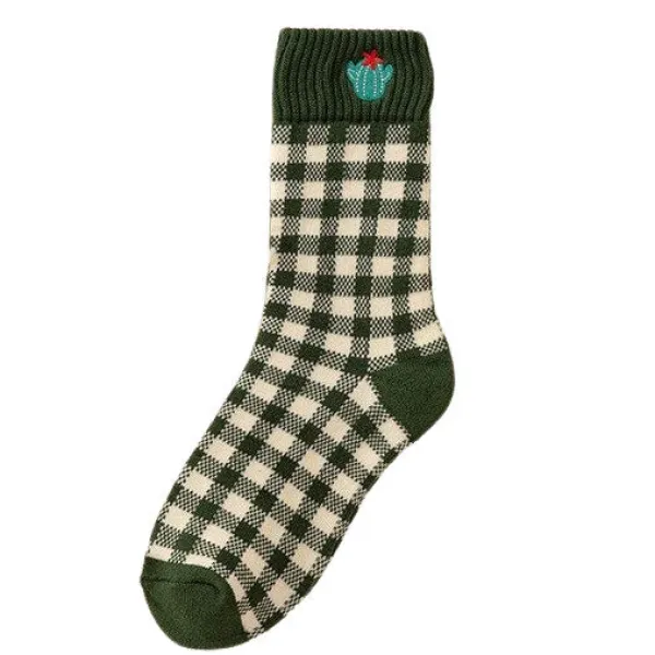 Socks*Boogzel Clothing Plant Mom Aesthetic Socks