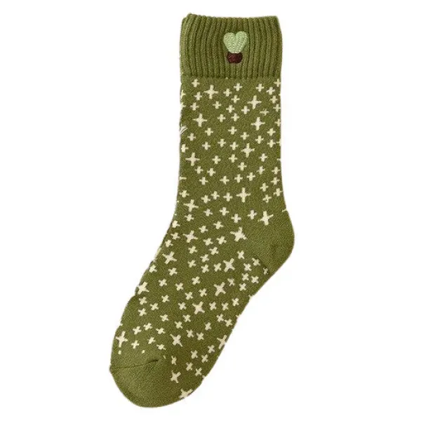 Socks*Boogzel Clothing Plant Mom Aesthetic Socks