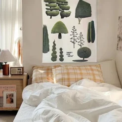 Posters / Tapestry*Boogzel Clothing Plant Mom Aesthetic Trees Wall Tapestry