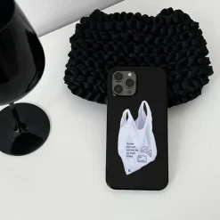 Iphone Cases*Boogzel Clothing Plastic Bag iPhone Case Black
